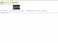 naturespots.net Webseite Vorschau