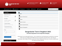saugroboter-test.org Webseite Vorschau