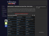 myonlineradio.de Webseite Vorschau