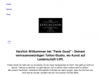 feelsgood-tattoo.de Webseite Vorschau