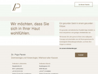 hautarzt-parvin.at Webseite Vorschau