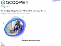 scoopex.de Webseite Vorschau