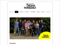brasssonanz.de Webseite Vorschau