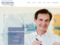 hno-hollenstein.at Webseite Vorschau