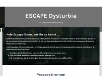 escape-dysturbia.de Webseite Vorschau