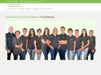 apotheke-altmuehltherme.de Webseite Vorschau