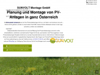 sun-volt.at Webseite Vorschau