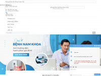 benhviennamkhoa.com.vn Webseite Vorschau