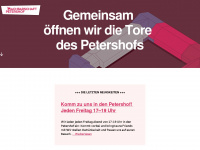 petershof.org Webseite Vorschau