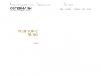 werbeagentur-ostermann.de Webseite Vorschau