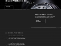 heinicke-uhren.ch Webseite Vorschau