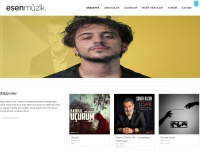 esenmuzik.com Webseite Vorschau