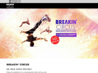breakin-circus.de Webseite Vorschau