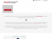 blasermaler.ch Webseite Vorschau