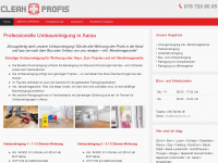 umbaureinigung-aarau.ch Webseite Vorschau
