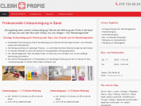 umbaureinigung-basel.ch Webseite Vorschau