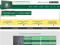 nuernberg.studentenring.de Webseite Vorschau
