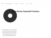 anna-karina-cassinelli-vulcano.de Webseite Vorschau