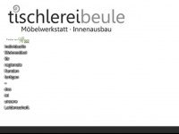 tischlerei-beule.de Webseite Vorschau
