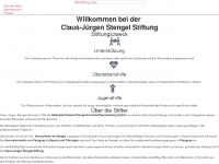 cjs-stiftung.de Webseite Vorschau