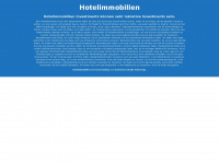 hotelimmobilien.net Webseite Vorschau