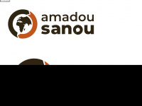 amadousanou.com Webseite Vorschau