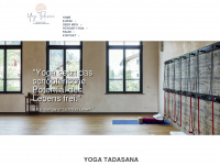 yoga-tadasana.ch Webseite Vorschau