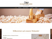 duerr-holzbau.ch Webseite Vorschau
