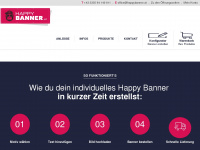 happybanner.at Webseite Vorschau