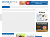 sylter-zeitung.de Webseite Vorschau
