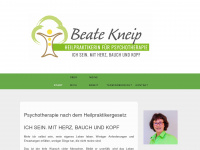 beate-kneip.de Webseite Vorschau