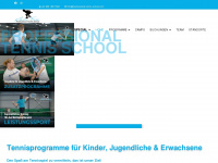 professional-tennis-school.com Webseite Vorschau
