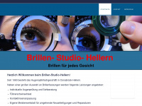 brillen-studio-hellern.de Webseite Vorschau
