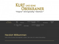 kurt-oberkrainer.com Webseite Vorschau