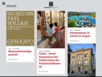 museumzofingen.ch Webseite Vorschau