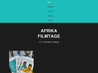 afrikafilmtage.at Webseite Vorschau