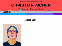 christian-aicher.com Webseite Vorschau