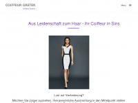 coiffeur-greter.ch Webseite Vorschau