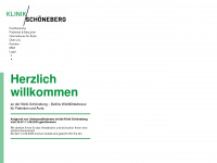 klinik-schoeneberg.de Webseite Vorschau