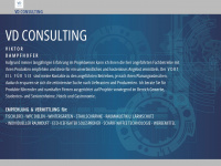 vd-consulting.at Webseite Vorschau