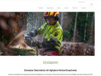 urstamm.ch Webseite Vorschau