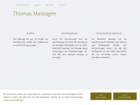 thomassagen.ch Webseite Vorschau