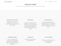 hagatech.ch Webseite Vorschau