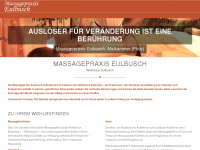 massagepraxis-eulbusch.de Webseite Vorschau