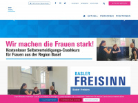 fdp-frauen-bs.ch Webseite Vorschau