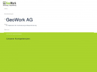 geowork.ch Webseite Vorschau