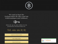 basler-schluesseldienst.ch Webseite Vorschau