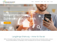 schwacke-haustechnik.de Webseite Vorschau