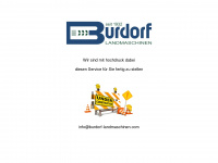 burdorf-landmaschinen.com Webseite Vorschau