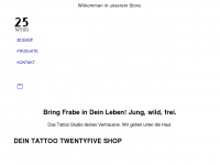 Tattoo-twentyfive-shop.de